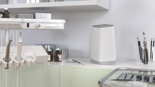 Netgear Orbi Pro Wi-Fi 6 IEEE 802.11ax Ethernet Wireless Router - 2.40 GHz ISM Band - 5 GHz UNII Band - 750 MB/s Wireless 