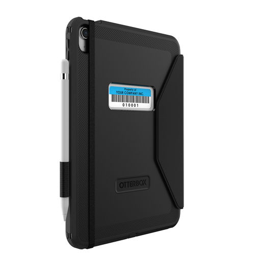 Sacoche de transport OtterBox Defender Durci - Folio Style Apple iPad (10e génération) Tablette, Stylus, Crayon - Noir - R