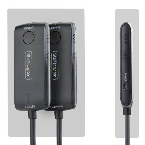 StarTech.com Wireless HDMI Extender for Meeting Rooms and Huddle Spaces, 4K 60Hz, 65ft Range, USB Powered, Plug-and-Play T