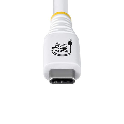 StarTech.com 2 m USB4 A/V/Power/Data Transfer Cable - 1 - Cable for Notebook, USB Device, Docking Station, Wall Charger, M