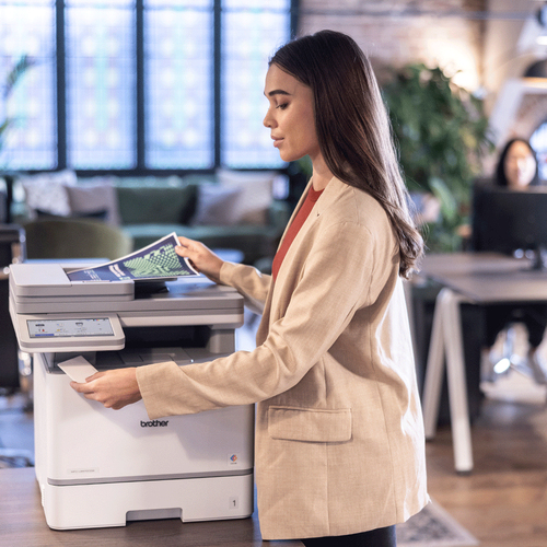 Brother MFC-L8970CDW Wired & Wireless - Laser-Multifunktionsdrucker - Farbe - Kopierer/Drucker/Scanner - 33 Seiten/Min. Mo