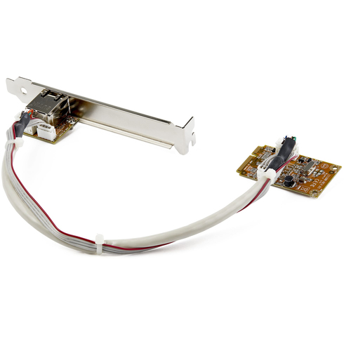 StarTech.com Gigabit Ethernet Card - 10/100/1000Base-T - Plug-in Card - Mini PCI Express - Realtek RTL8111E - 1 Port(s) - 