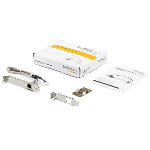 StarTech.com Gigabit Ethernet Card - 10/100/1000Base-T - Plug-in Card - Mini PCI Express - Realtek RTL8111E - 1 Port(s) - 