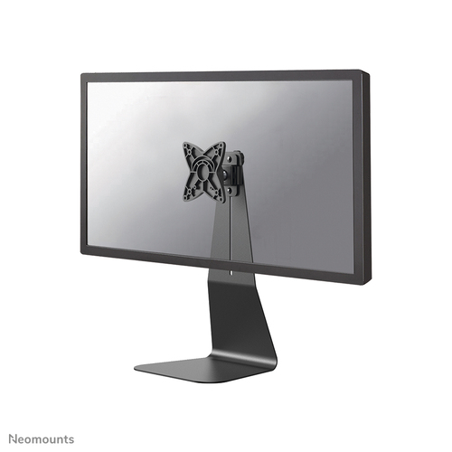Newstar Stylish Tilt/Turn/Rotate Desk Stand for 10-27" Monitor Screen, Height Adjustable - Black - 25.4 cm (10") to 68.6 c