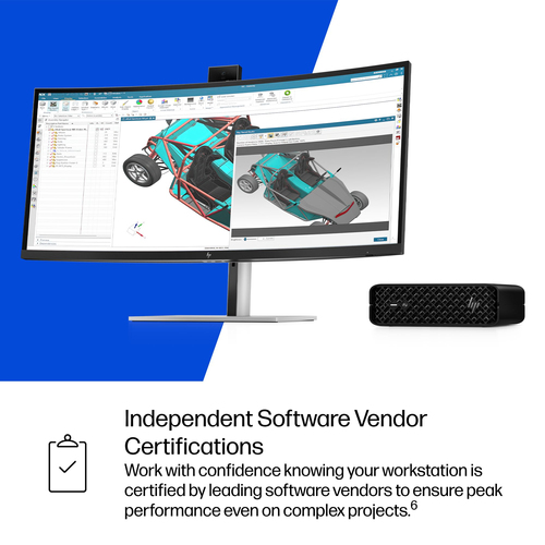HP Z2 G1i. Processor family: Intel Core Ultra 5, Processor model: 245. Internal memory: 16 GB, Internal memory type: DDR5-