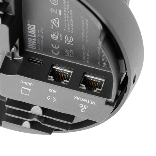 Owl Labs Meeting Owl 5 Pro — 360-Degree 4K Smart Video Conferencing Camera, Microphone, and Speaker (Automatic Speaker Foc