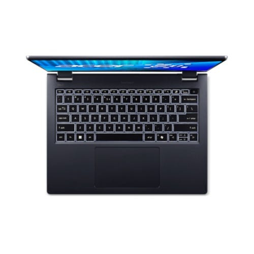 Acer TravelMate P4 Spin 14 TMP414RN-55-TCO Copilot+ PC 2 in 1 Notebook - WUXGA - Intel 225U - Blau - Intel Chip - Windows 