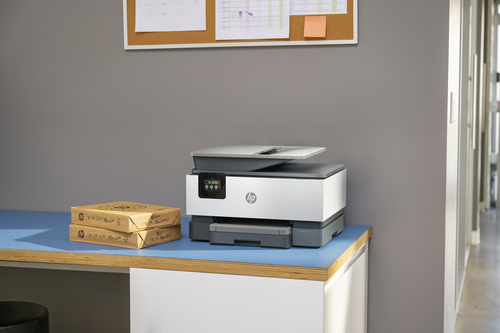 HP Officejet Pro 9120b Wired & Wireless - Tintenstrahl-Multifunktionsdrucker - Farbe - Kopierer/Fax/Drucker/Scanner - 32 S