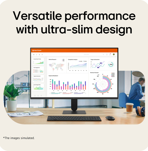 LG Monitor U4 24U411B-B 24-inch IPS Full HD 144Hz Monitor. Display diagonal: 61 cm (24"), Display resolution: 1920 x 1080 