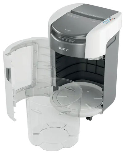 Leitz IQ OptiMax Autofeed Small Office 200 P5 Micro Cut Paper Shredder. Shredding type: Micro-cut shredding, Working width