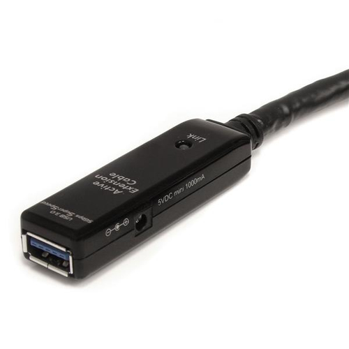 StarTech.com 3m USB 3.0 (5Gbps) Active Extension Cable - M/F - Extend the distance of a USB 3.0 device an additional 3 met