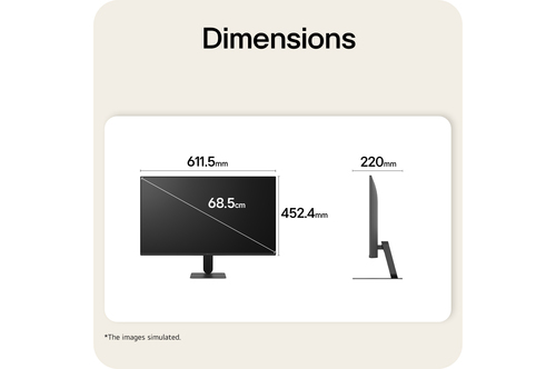 LG Monitor U4 27U411B-B 27-inch IPS Full HD 144Hz Monitor. Display diagonal: 68.6 cm (27"), Display resolution: 1920 x 108