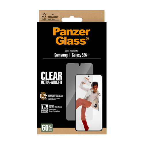 PANZERGLASS SCREEN PROTECTOR SAMSUNG GALAXY S26+ UWF EA
