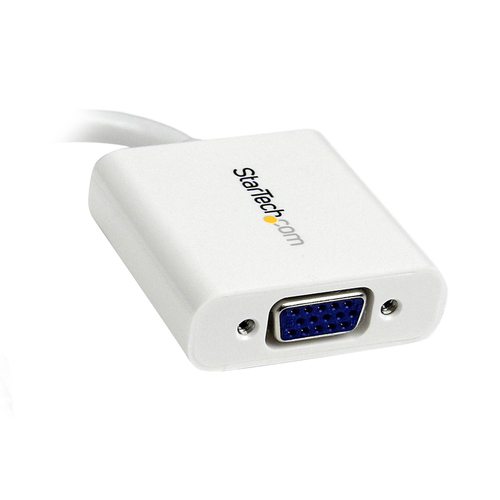 StarTech.com Mini DisplayPort to VGA Adapter, Active Mini DP to VGA Converter, 1080p Video, mDP 1.2 to VGA Monitor/Display