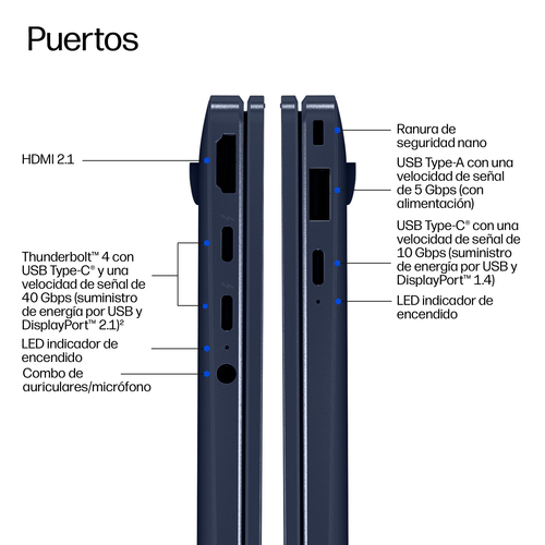 HP EliteBook X G2i 35.6 cm (14") Touchscreen Copilot+ PC Notebook - 5G - WUXGA - Intel Core Ultra X7 358H - 32 GB - 1 TB S