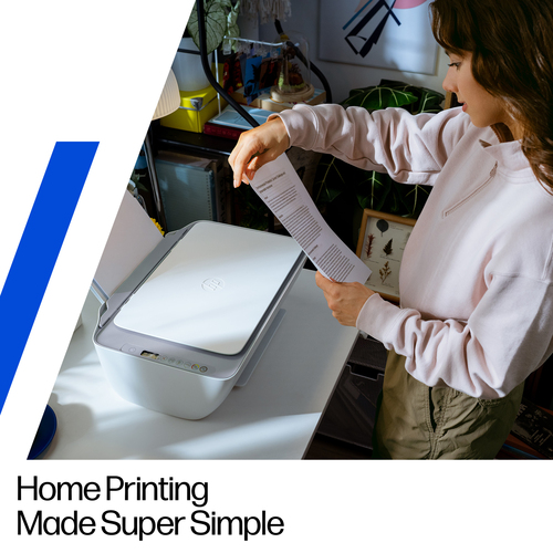 HP Deskjet 2922 Wireless Inkjet Multifunction Printer - Colour - White - Copier/Printer/Scanner - 4800 x 1200 dpi Print - 