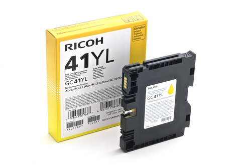 Cartouche jet d'encre D'origine Ricoh GelSprinter (Gel d'Impression) - Jaune - 1