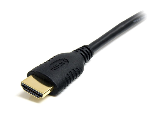 StarTech.com 2m Mini HDMI to HDMI Cable with Ethernet, 4K 30Hz High Speed Mini HDMI 1.4 (Type-C) Device to HDMI Adapter Ca
