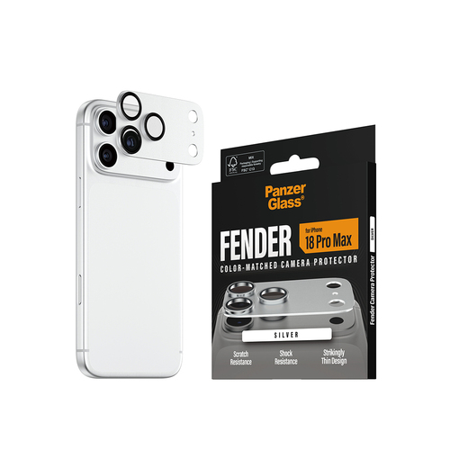 PanzerGlass Fender Camera Lens Protector - Light Grey