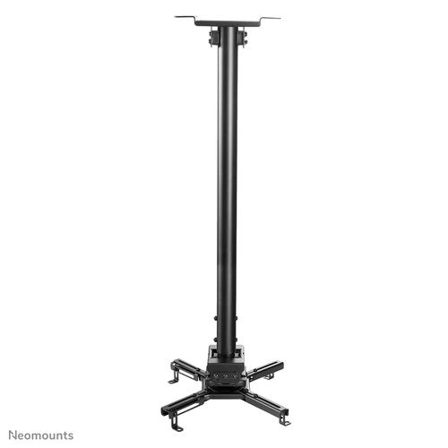 Fixation au plafond Neomounts CL25-550BL1 pour Projecteur - Noir - Réglable en hauteur - 35 kg Max