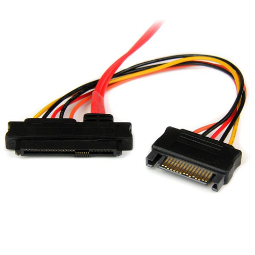 StarTech.com 50cm Internal Serial Attached SCSI Mini SAS Cable - SFF8087 to 4x SFF8482 - Internal Mini SAS Cable - Cable f