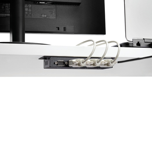 StarTech.com USB to Serial Adapter Hub - 4 Port - Industrial - Wall Mount - Din Rail - COM Port Retention - FTDI USB Seria
