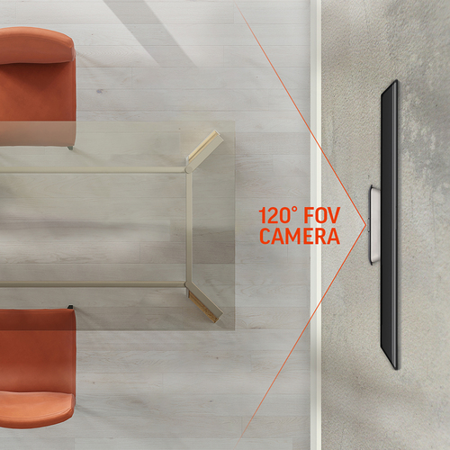 HP Poly Studio X30 All-In-One Video Bar. HD type: 4K Ultra HD, Maximum frame rate: 60 fps. Digital zoom: 5x. Product colou