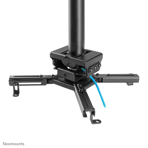 Fixation au plafond Neomounts CL25-550BL1 pour Projecteur - Noir - Réglable en hauteur - 35 kg Max