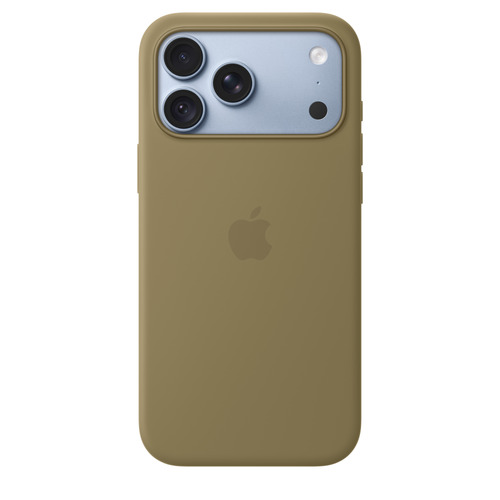 Apple iPhone 18 Pro Max Silicone Case with MagSafe - Olive. Case type: Cover, Brand compatibility: Apple, Compatibility: i
