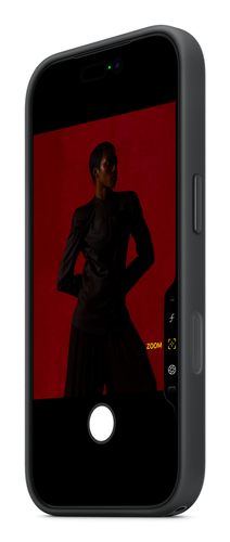 Apple Hülle für Apple iPhone 17 Pro Smartphone - Schwarz - Kratzfest, Sturzsicher - Webstoff, Polyester, Thermoplastisches