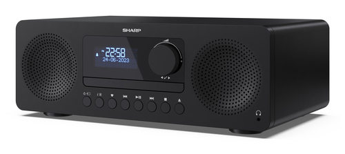 Sharp XL-B720D(BK). Typ: Heim-Audio-Mikrosystem, Produktfarbe: Schwarz, Anzahl an optischen Scheiben: 1 Disks. RMS eingest