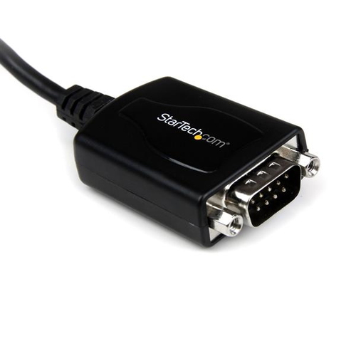 StarTech.com USB to Serial Adapter - 1 Port - COM Port Retention - Texas Instruments TIUSB3410 - USB to RS232 Adapter Cabl
