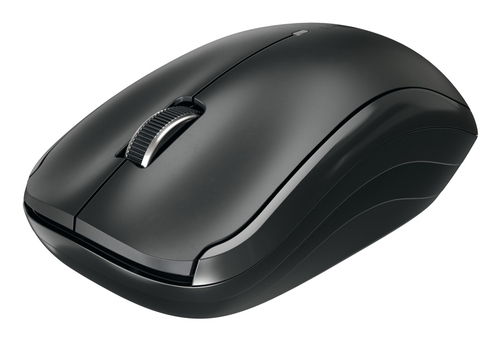 Souris CHERRY MW 2200 - Fréquence radio - USB Type A - Optique - 3 Bouton(s) - Noir - Sans fil - 10,06 m - 2,40 GHz - 1300