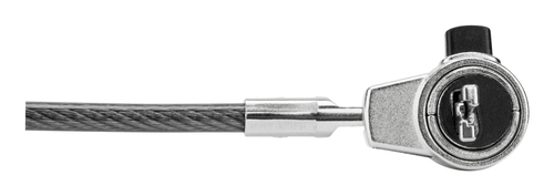Targus DEFCON ASP71GL Cable Lock For Notebook - 1.98 m Cable - Resettable - Combination Lock - Black - Galvanized Steel - 