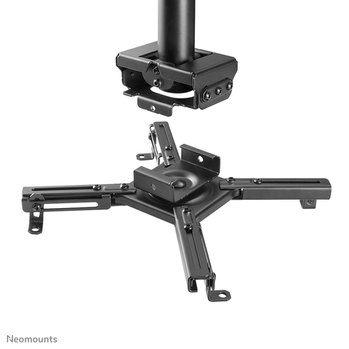 Fixation au plafond Neomounts pour Projecteur - Noir - Réglable en hauteur - 35 kg Max