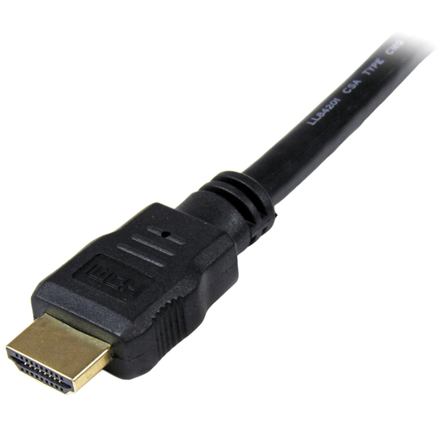 StarTech.com Câble HDMI haute vitesse Ultra HD 4K de 5m - HDMI vers HDMI - Mâle / Mâle. Longueur de câble: 5 m, Connecteur