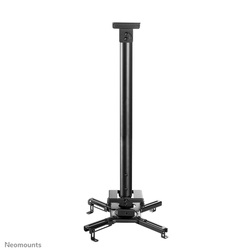 Fixation au plafond Neomounts pour Projecteur - Noir - Réglable en hauteur - 35 kg Max