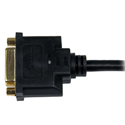 StarTech.com Câble adaptateur vidéo HDMI vers DVI-D de 20 cm - HDMI mâle vers DVI femelle. Longueur de câble: 0,2 m, Conne