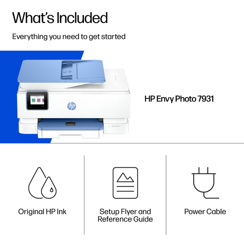 HP ENVY Photo Envy 7931 All-in-One Farbe Drucker. Drucktechnologie: Thermal Inkjet, Printing: Farbdruck, Maximale Auflösun