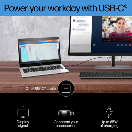 HP E-Series E27k G5 4K USB-C Monitor. Display diagonal: 68.6 cm (27"), Display resolution: 3840 x 2160 pixels, HD type: 4K