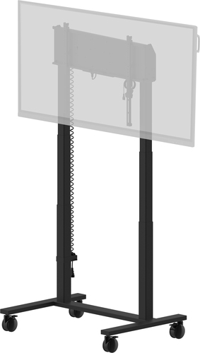 iiyama Display-Wagen - 120 kg Belastbarkeit - 4 Rollen - 101,60 mm Rollengröße - 1036 mm Breite x 738 mm Tiefe x 1800 mm H