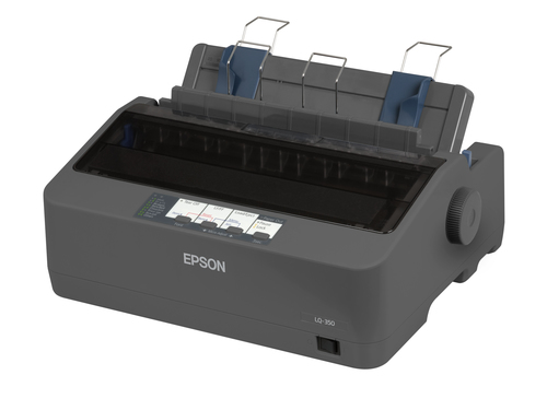 Stampante Ad Aghi Epson LQ-350 - Monocromatico - 24-pin - Energy Star - 80 Colonna - 347 cps Mono - USB - Parallelo - Seri