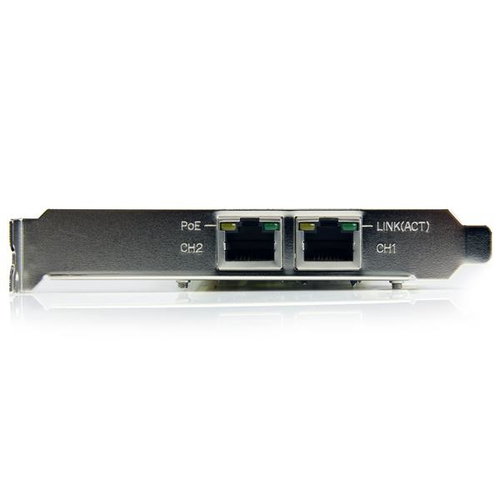 StarTech.com Gigabit Ethernet Card for PC - 10/100/1000Base-T - Plug-in Card - PCI Express - Realtek RTL8111E - 2 Port(s) 