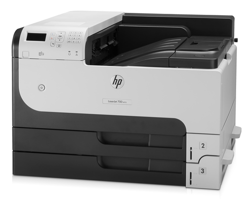 HP LaserJet Enterprise 700 Printer M712dn. Print technology: Laser. Number of print cartridges: 1, Maximum duty cycle: 100