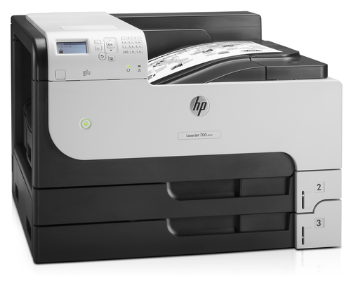 HP LaserJet Enterprise 700 Printer M712dn. Print technology: Laser. Number of print cartridges: 1, Maximum duty cycle: 100