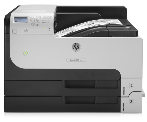 HP LaserJet Enterprise 700 Printer M712dn. Print technology: Laser. Number of print cartridges: 1, Maximum duty cycle: 100