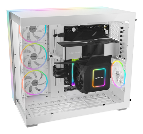 be quiet! LIGHT BASE 900 DX Light Base 900 DX White Computer Case - EATX, XL-ATX, ATX Motherboard Supported - Full-tower -