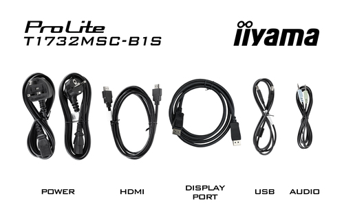 iiyama ProLite T1732MSC-B1S 17 Zoll Klasse LCD-Touchscreen-Monitor - 5:4 Format - 5 ms Reaktionszeit - 43,2 cm (17 Zoll) V