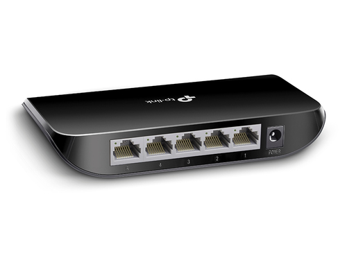 Switch Ethernet TP-Link TL-SG1005D 5 Porte - Gigabit Ethernet - 10/100/1000Base-T - 2 Layer supportato - Coppia incrociata