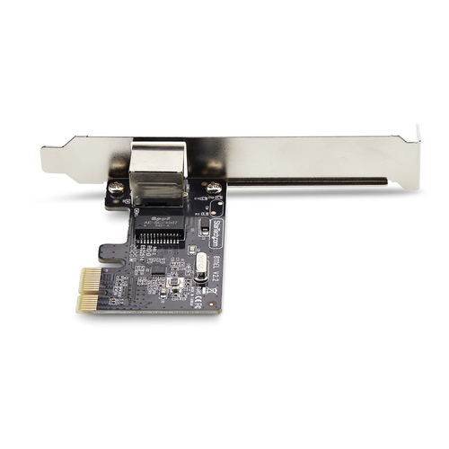 StarTech.com Gigabit Ethernet Card for Server, Workstation - 10/100/1000Base-T - Plug-in Card - Black - TAA Compliant - PC